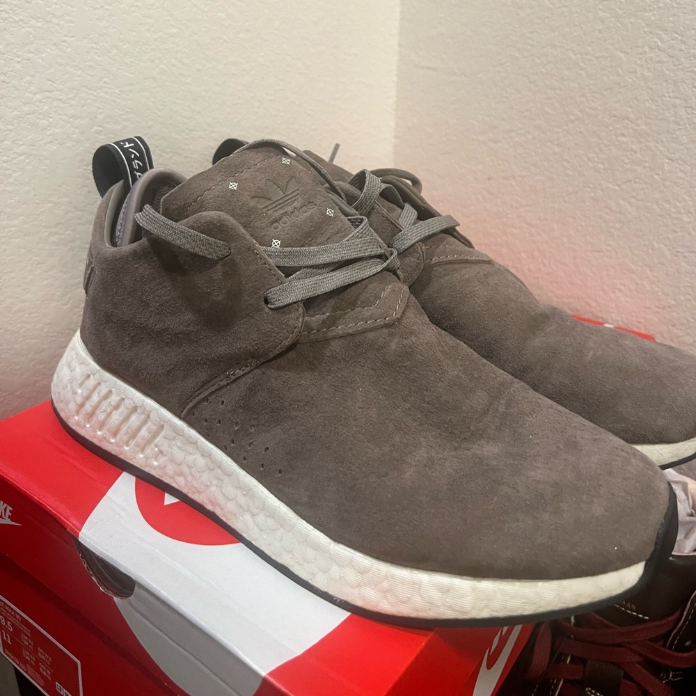 Adidas Men sneaker size 9.5. Used once.